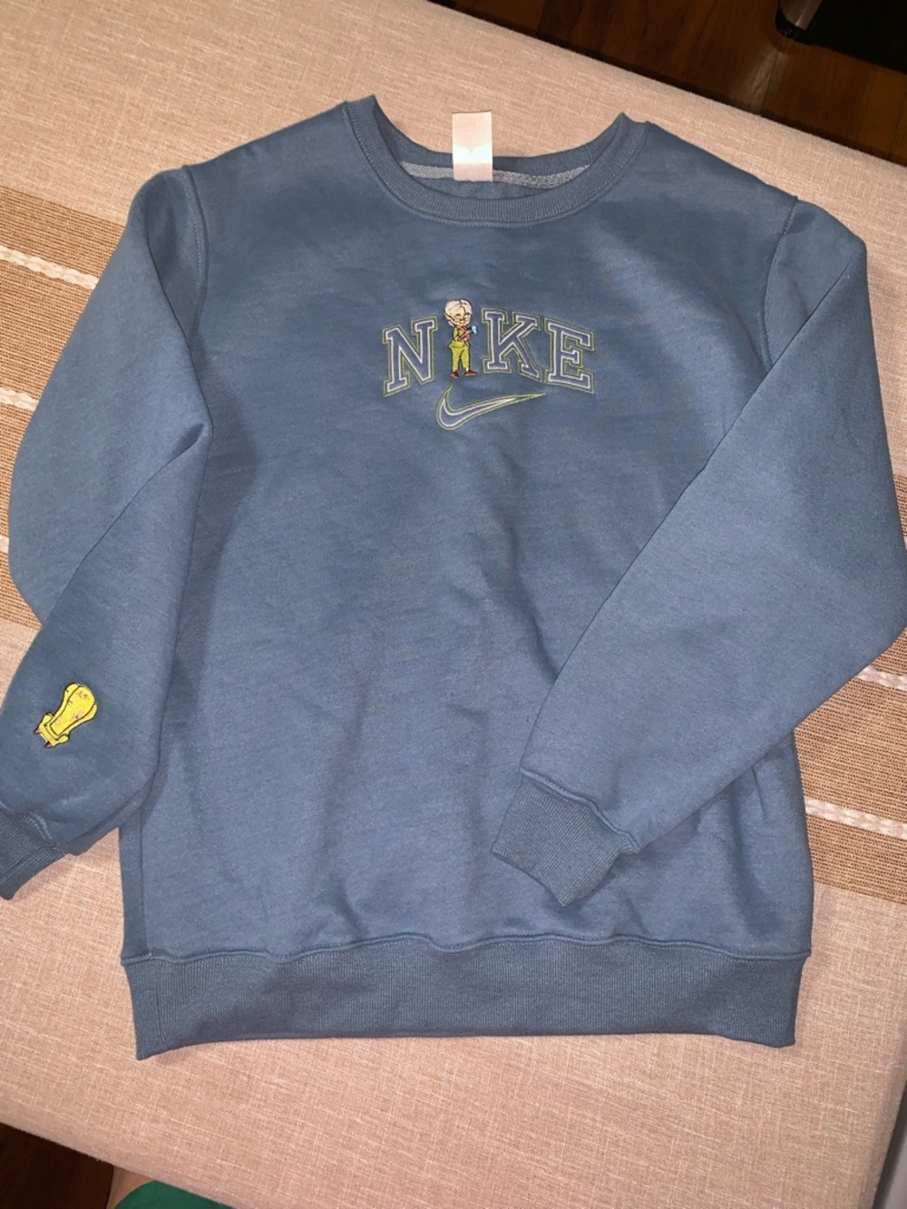 Nike, Ellie from UP,Crewneck Sweatshirt in Slate Blue